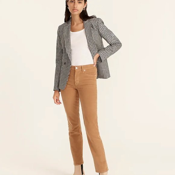 J.Crew Petite Vintage Slim-Straight Corduroy Pant 28 - Picture 1 of 4